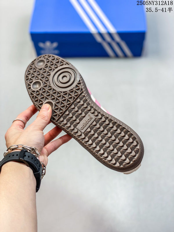 BAS41 Leather Shoes Women 36-41 with box