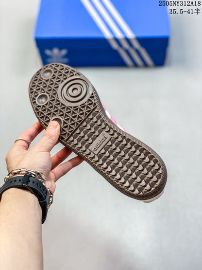 BAS41 Leather Shoes Women 36-41 with box