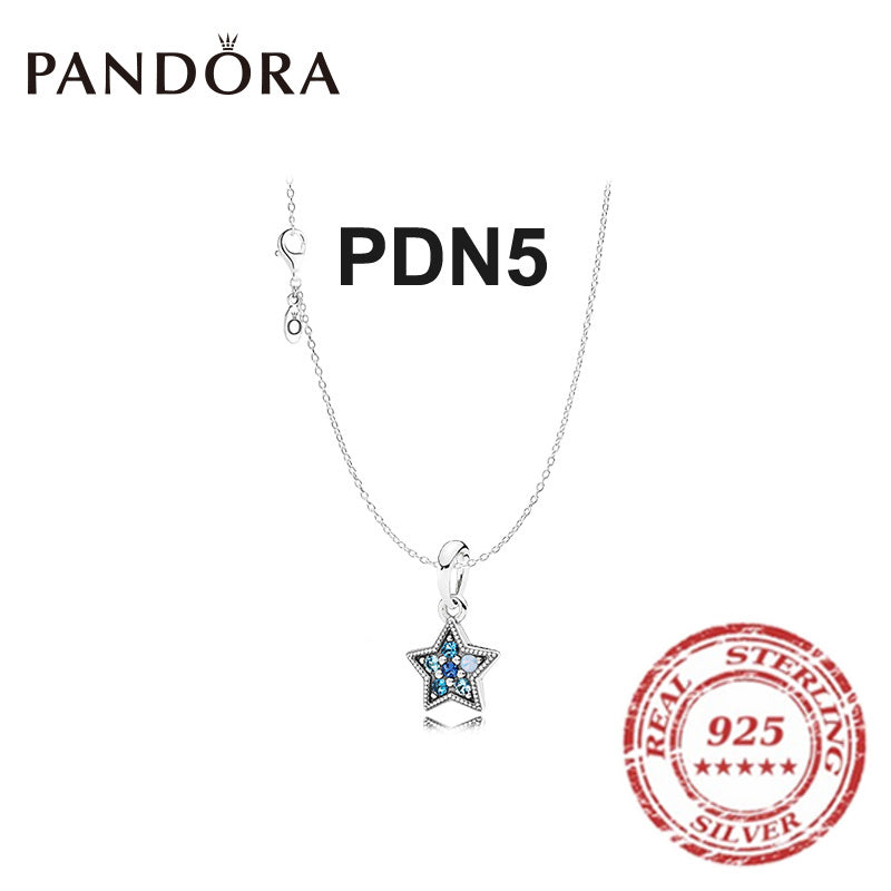 PDN3 925 Sterling Silver Necklace High Quality  Jewelry