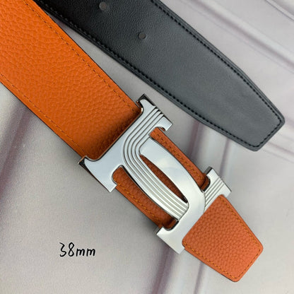 HBL5 Real leather 3.8CM 95-125CM Belt with all packing