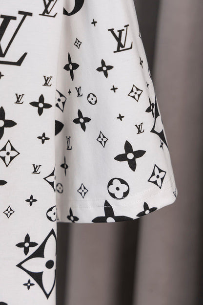 LVC009   Men's and women's summer short-sleeved T-shirt clothes