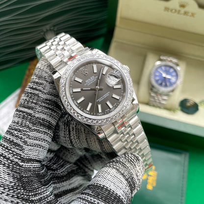 RW8  Men's and women's mechanical watches use 316L steel case  31/36/41*13mm