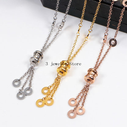 BVN7 Necklace 316L steel plating gold Jewelry