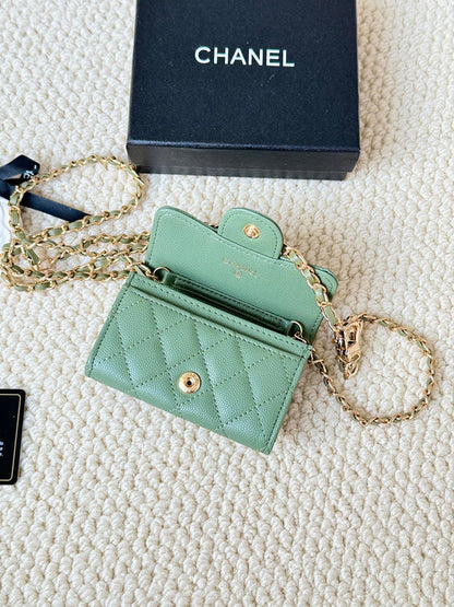 LCP02 Wallet Bag 13.1-7.5-2.1CM Leather bags with box