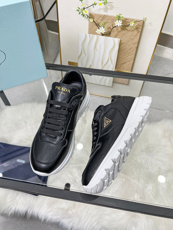 OPS3 Leather Shoes Women35-41 man40-45 with box