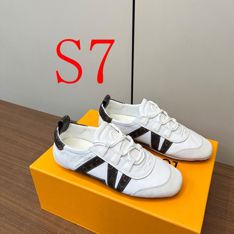 GLS20 High Quality Leather Women35-42 Shoes with box