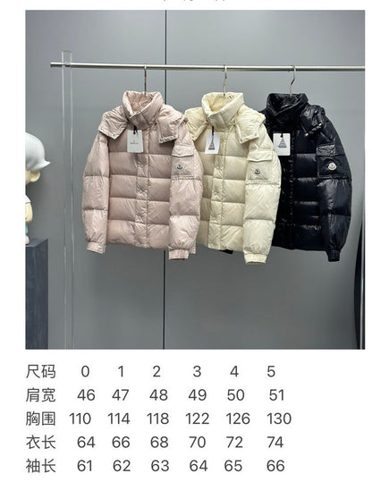 042080  Men's and women's hooded down jackets