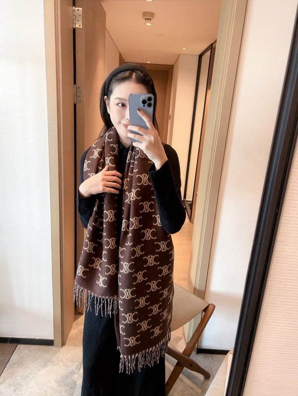 XCC8 Cashmere blend 65-180CM Scarf