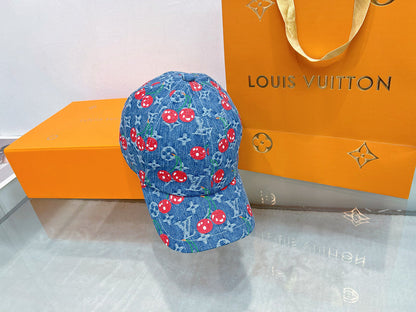 LVH04 New denim fabric baseball cap sun hat