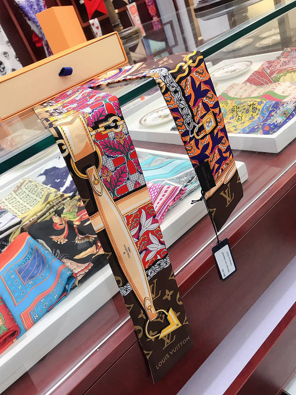 XLC9 Silk satin 8-120CM scarf