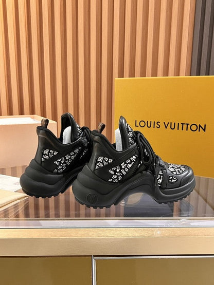 OLS39 Leather Women 5.5CM Shoes 35-41 with box