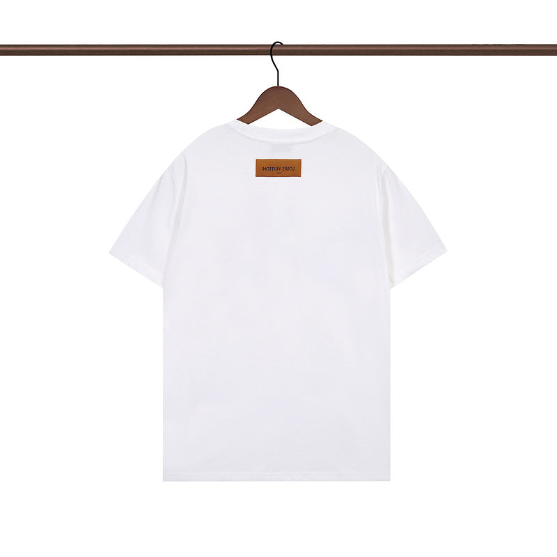 LVC002  Men's and women's summer short-sleeved T-shirt clothes