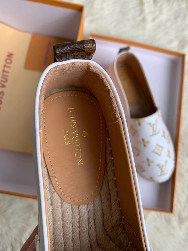 OLS35 Leather Women Shoes 35-42 Fisherman's shoes With box