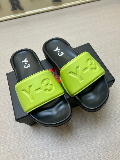 YYS1 Leather Slippers Size 38-45 Shoes with Box