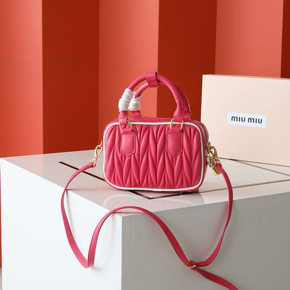 LMP8 Leather Bag 20-14-7CM Handbag