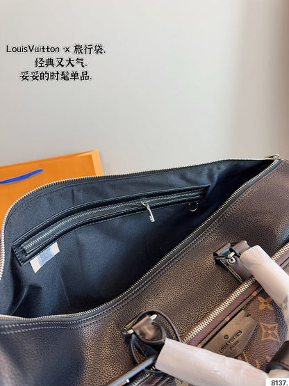 MLP22 Leather Bag 50-23-29CM Travel   for women and men Bags