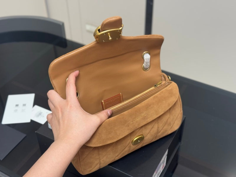 ACP07 Leather Bag 21-11CM 25-15CM Shoulder bags with box