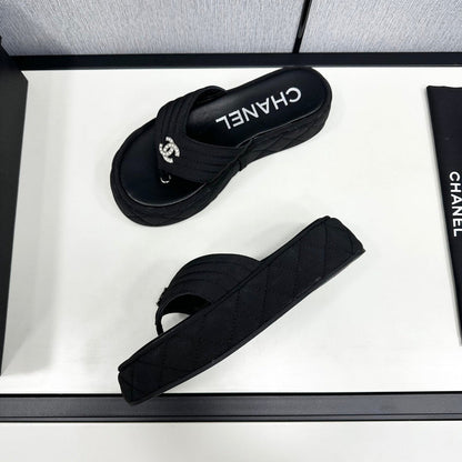 MBCS15 Leather Slippers Size 35-40 Shoes with Box