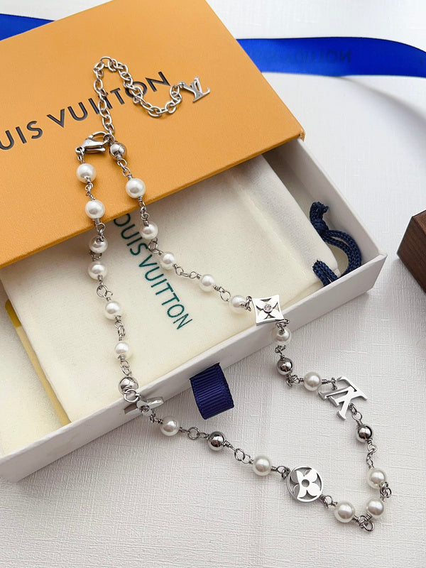 X675   Men's Titanium Steel Necklace Bracelet Set Jewelry