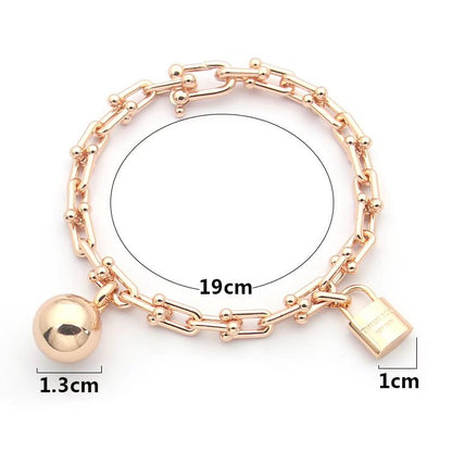 TB02  Ball pendant bracelet jewelry