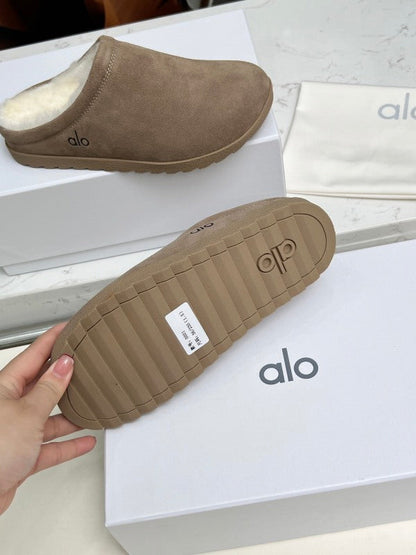 GAS1 Wool Women Shoes 35-41 cotton slippers with Box