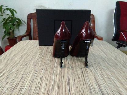 OYS1 Leather 10.5CM High heels size 35-41 women shoes with box
