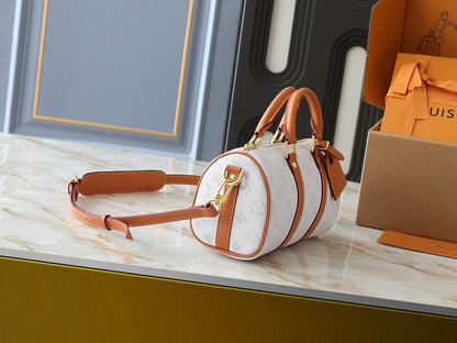 LLP198 Leather Bag 25-15-11CM Shoulder bags