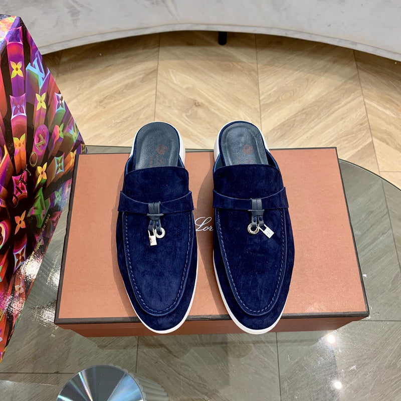 GLS18 Leather shoes Women35-42 Man40-45 Slipper with box