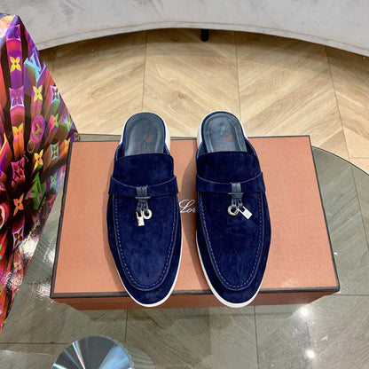 GLS18 Leather shoes Women35-42 Man40-45 Slipper with box