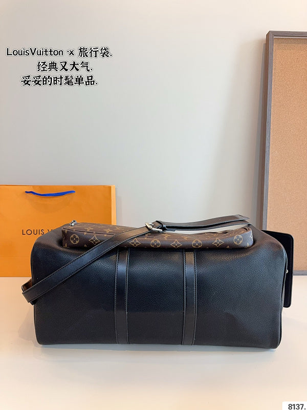 MLP22 Leather Bag 50-23-29CM Travel   for women and men Bags