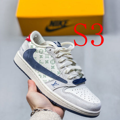 BNS54 Man And Women Leather Shoes 36-45 with box