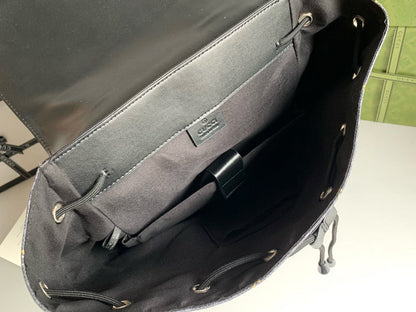 LGP22 Men  Bag 34-42-16CM Leather knapsack bags