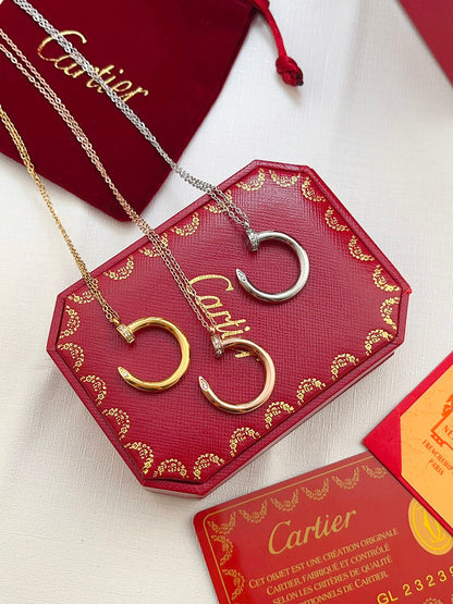 X676  Titanium steel nail necklace jewelry