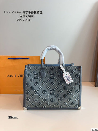 MLP30 Leather Bag 25-12-19CM And 35-15-27CM Handbag