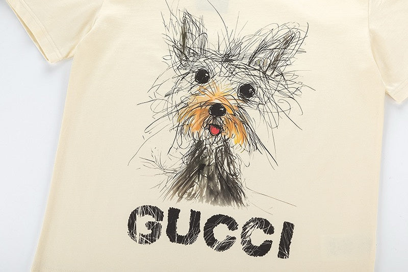 GUC002 Men's and women's summer short-sleeved T-shirt clothes