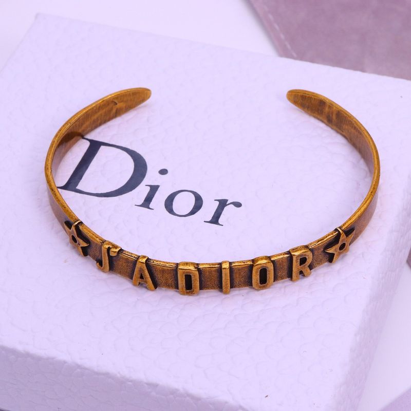 DIB7 Bracelet 316L steel plating gold Bangle Jewelry