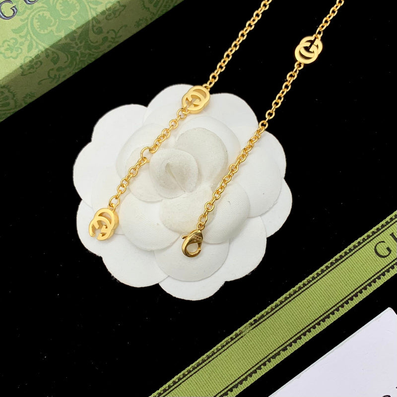 GN31 New Women's Fashion Gold Plated Necklace Jewelry