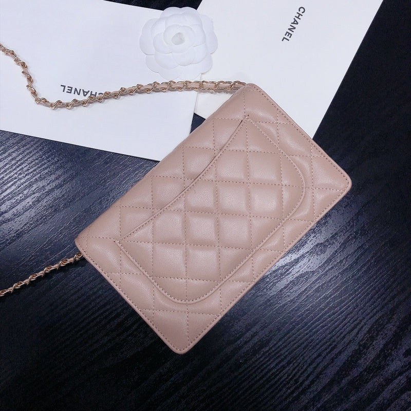 XCP018 Bag leather 19-13-4CM Bag Gold High Quality