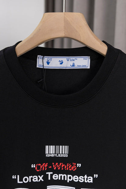 OFFC37  Men's and women's summer short-sleeved T-shirt clothes