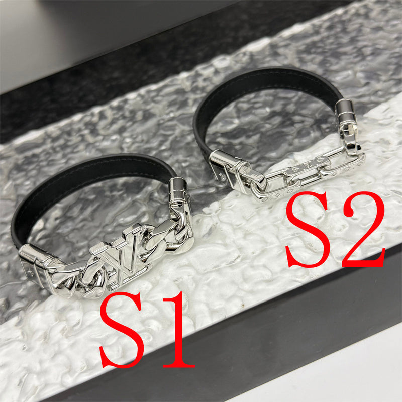 JK19 Leather bracelet Jewelry