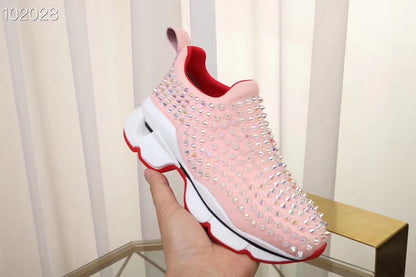 HJCS5 Leather Women 35-40 Man 40-46 cowhide shoes With box