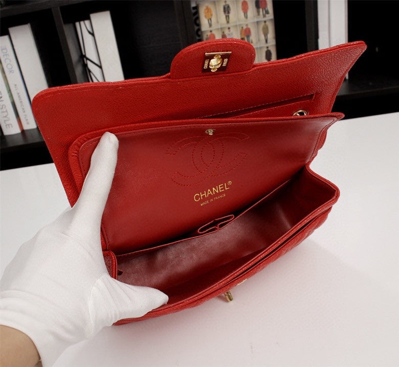 XCP06 Leather bag 25-15-7.5CM Cowhide Bags