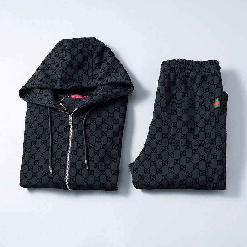 GUC090   New Fashion Set Coat+Pants Clothing