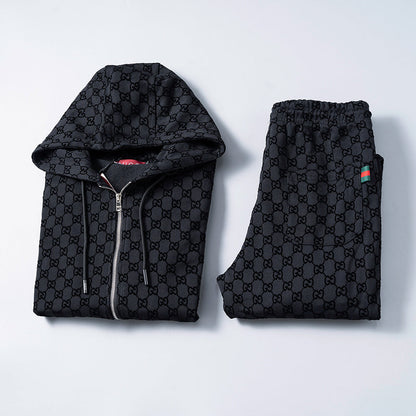 GUC090   New Fashion Set Coat+Pants Clothing