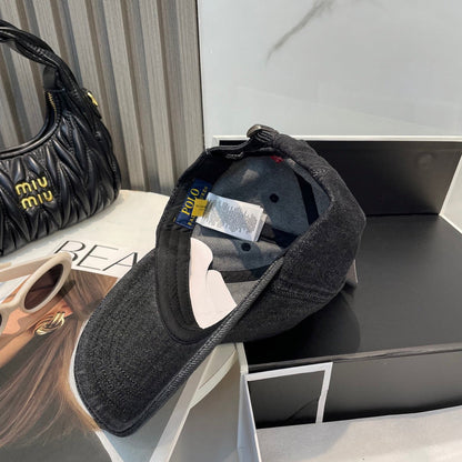 LFH2  New denim fabric baseball cap sun hat