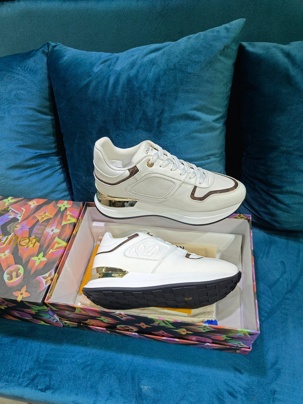 OLS25 Leather Women 35-42 And Men 40-45 sneakers shoes With box