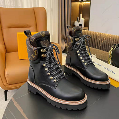 OLS31 Leather Women Shoes 35-41 with box