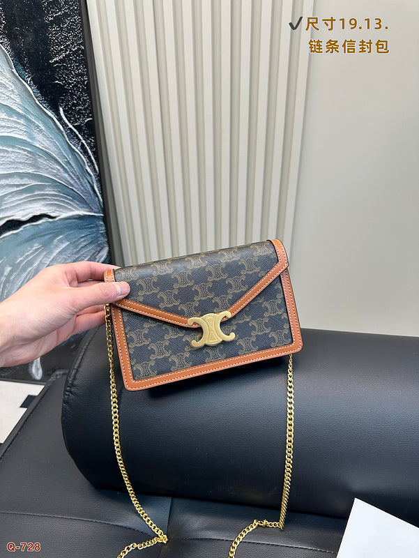 ACP05 Leather Bag 19-13CM Shoulder bags with box