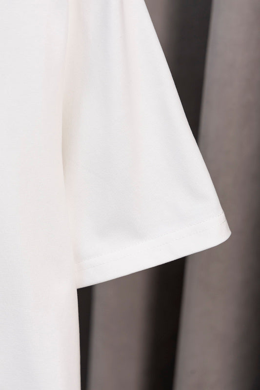 MOC029   Men's and women's summer short-sleeved T-shirt clothes