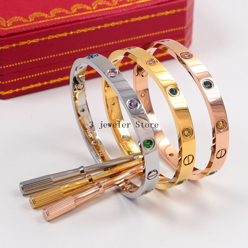 CAB3 Classic wonderful bangle women bracelet man bracelet have packing size 16 19  Jewelry